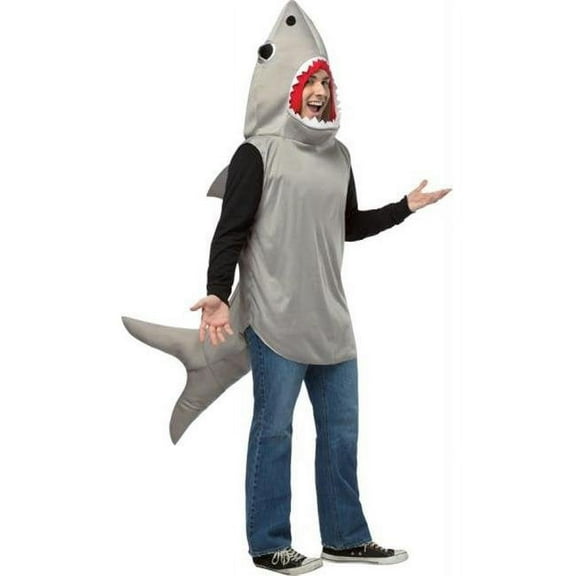 Rasta Imposta Sand Shark Animals Men's Halloween Fancy-Dress Costume for Adult, One Size