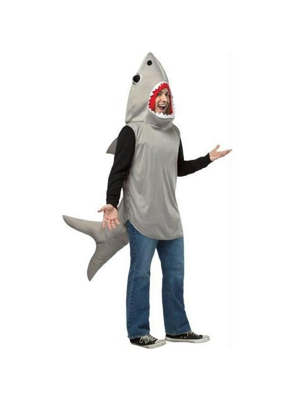 Rasta Imposta Sand Shark Animals Men's Halloween Fancy-Dress Costume for Adult, One Size