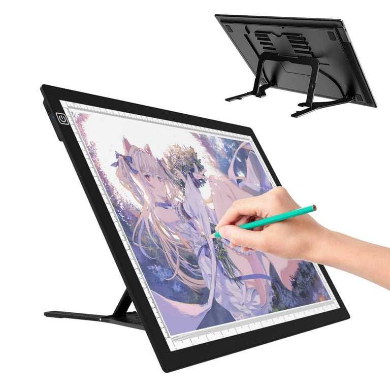 A3 Led Tracing Light Box Built-in Stand,Ultra-Thin Light Pad