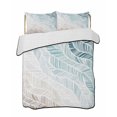thumbnail image 2 of Quilts Full Size, Ombre Brown Blue Soft Comforter Bedding Set for Bed, Summer Coastal Ocean Sea Beach Wave Lightweight Quilted Bedspread with Pillow Cover(2 Pieces) for All Season, 78x90 Inch, 2 of 6