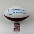 thumbnail image 2 of Autographed/Signed Earl Campbell Houston Oilers Full Size F/S White Panel Logo Football JSA COA, 2 of 2