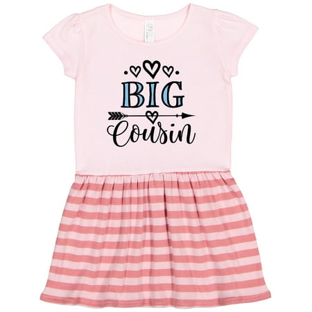 

Inktastic Big Cousin Girls Gift Toddler Girl Dress
