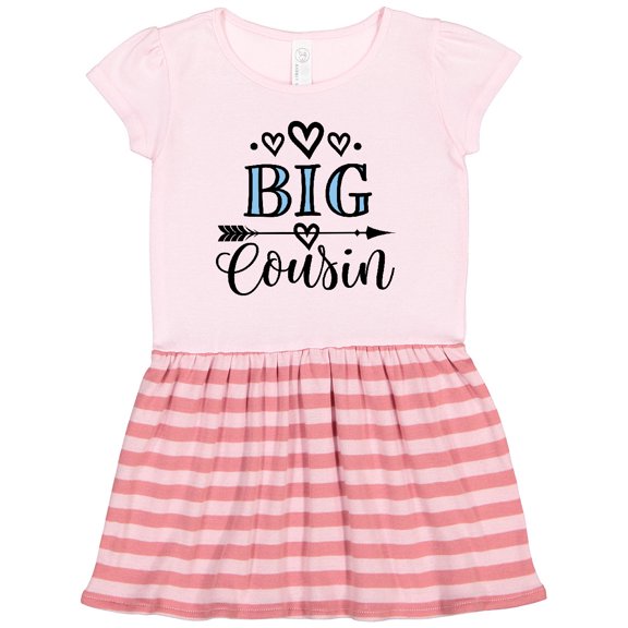 Inktastic Big Cousin Girls Gift Toddler Girl Dress