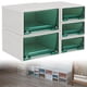 thumbnail image 5 of Caja de almacenamiento en miniatura a escala 1:12, cofre del tesoro, cesta para guardar joyas, casa de muñecas Blanco y verde, 5 of 7