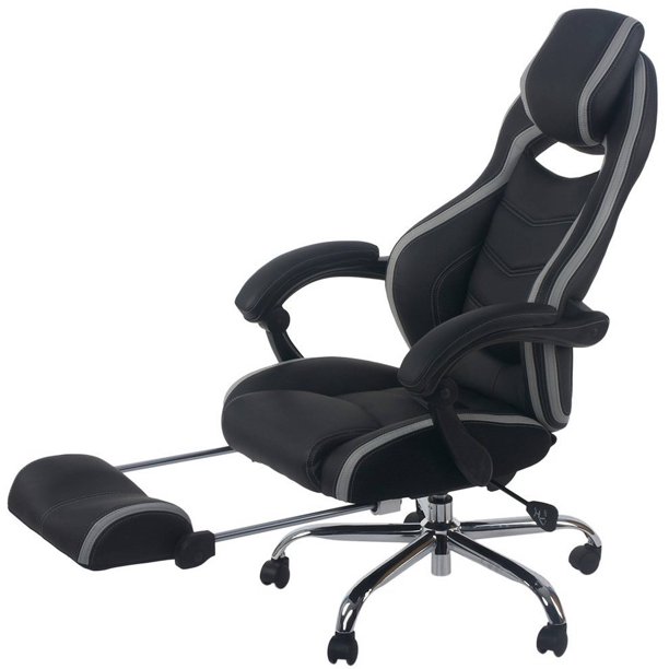 Merax Ergonomic High Back PU Leather Racing Gaming Chair with Footrest