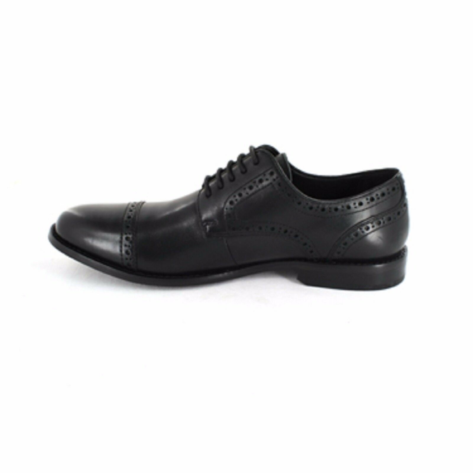 Nunn Bush Men Shoes Norcross Black Leather Lightweight Cap Toe Formal 84526-001 - image 2 of 7