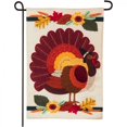 thumbnail image 6 of Thanksgiving Pilgrim Turkey Garden Flag 2 Sided, 6 of 6