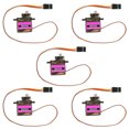 thumbnail image 1 of Mini Servo Motor 5pcs Micro Servo Motor Metal Geared Mini Servo Motor for Smart Helicopter, 1 of 1