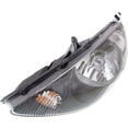 thumbnail image 3 of For Honda Fit Headlight Assembly 2007 2008 Driver Side Black w/ Bulbs DOT Certified Replacement for HO2502131 (Vehicle Trim: Black), 3 of 4