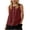 Wine-Tank Tops, variant on FNFYFH Womens Cotton Tank Tops Sleeveless Button Down Shirts Loose Fit Crewneck Vest