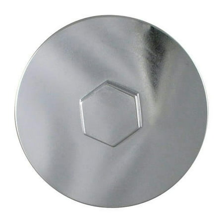 Drum Trap Cover - PlumbPak Chrome Drum Trap Cover, PP22561