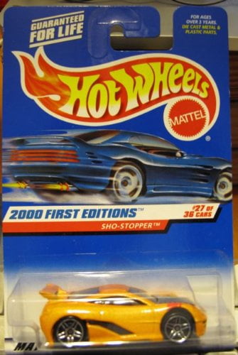 Hot Wheels 2000-087 First Editions Sho-Stopper 27//36 ORANGE #087 Mattel