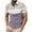 Purple, variant on ZCFZJW Men's Striped Color Block Golf Shirt Work Dressy Casual Summer Short Sleeve Button Collared Athletic Workout T-Shirts Tops Navy M