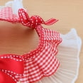 thumbnail image 5 of Cheers.US Pet Collar Plaid Pattern Dress-up Lace Cute Pet Cats Dogs Bowknot Collar Pet Supply Fine Workmanship,Pet Collar is Skin Friendly and Comfortable for Dog and Cat to Wear, 5 of 14
