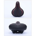 thumbnail image 2 of Sillín de Bicicleta Soledad Antideslizante Acolchado Commute Bike 27x19.5cm Rojo Big Bum, 2 of 6