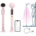 thumbnail image 1 of Bisonbody Smart Digital Height Measuring Device for Kids| Wireless Height Tracker with Dual Ultrasonic Measurement Technology | Accurate Smart Height Measurement Scale App ,Astronaut Design (Pink), 1 of 8