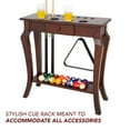 thumbnail image 6 of Bluewave Deluxe Floor Cue Rack - Walnut Finish, 6 of 12