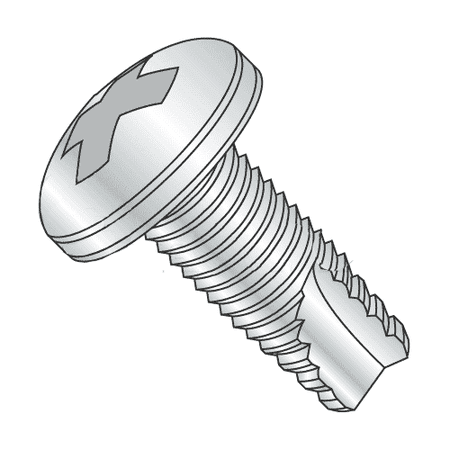 

#6-32 x 1/4 Type 23 Thread Cutting Screws / Pan Head / Phillips / Steel / Zinc Plating (Quantity: 22000 pcs)