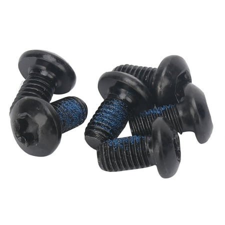 

2024 M5x10mm Mountain Bike Brake Disc Titanium Steel Screw Bicycle Universal T25 Head BoltsBlack p