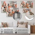 thumbnail image 4 of DESIGN ART Designart "Modernist Expressions VI" Modern Midcentury Metal Wall Art 20 in. wide x 12 in. high, 4 of 5