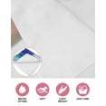 thumbnail image 6 of Purple Leaves Kitchen Dish Towels for Drying Dishes Set of 3, Spring Summer Botanical Farmhouse Modern Art Waffle Weave Microfiber Hand Tea Bathroom Towels Quick Dry & Absorbent Towel 15.7x23.6, 6 of 7