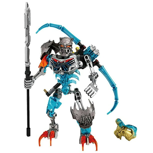 Bionicle Skull Warrior Slicer Basher Scorpio Action Figures Build