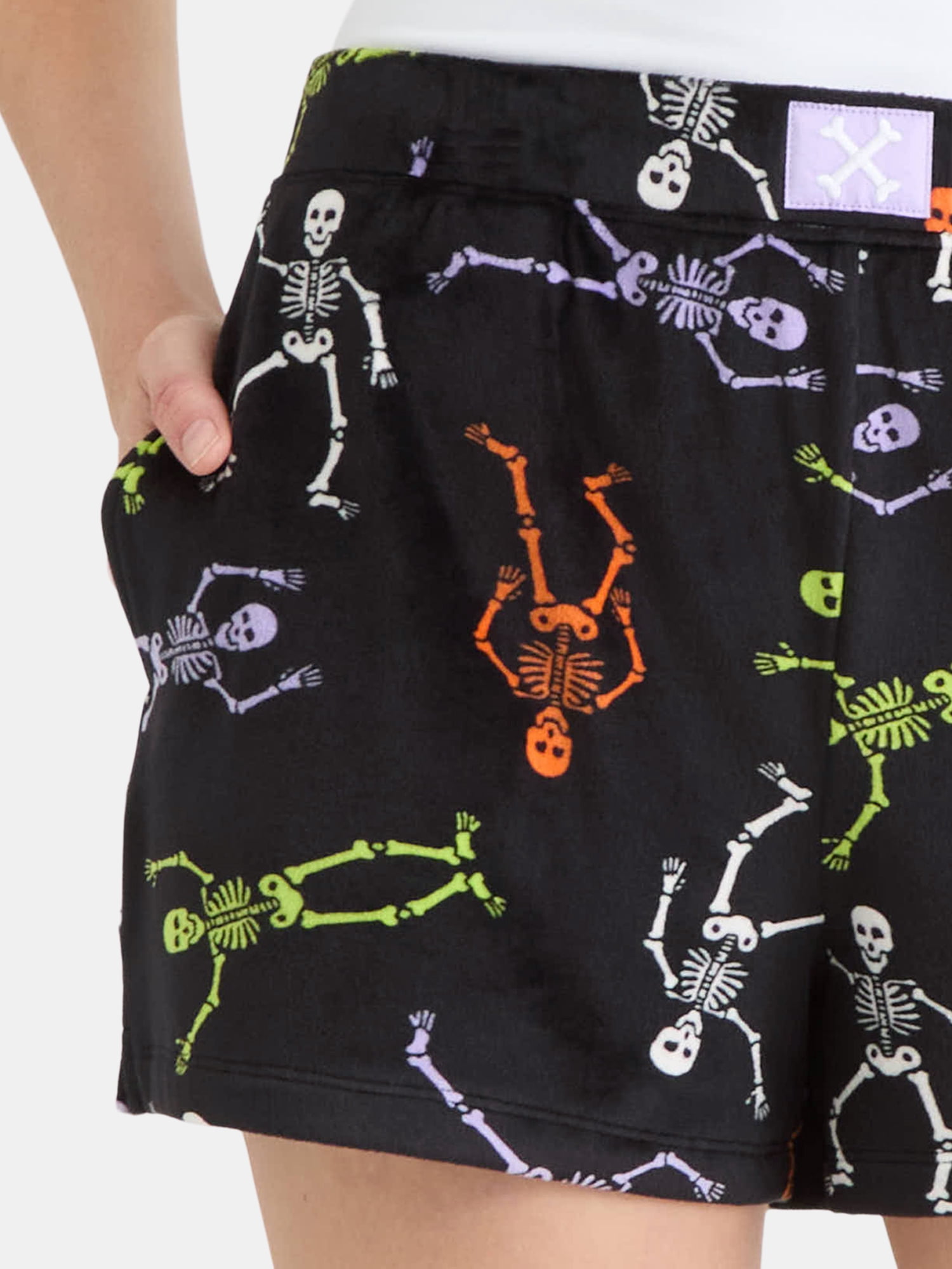 Halloween Women's Sleep Shorts from Way To Celebrate, 2-Pack, Sizes XS-3X