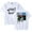 White, variant on Rels B Skinny Flakk Merch T-Shirt Women Men Crewneck Casual Short Sleeve Tee