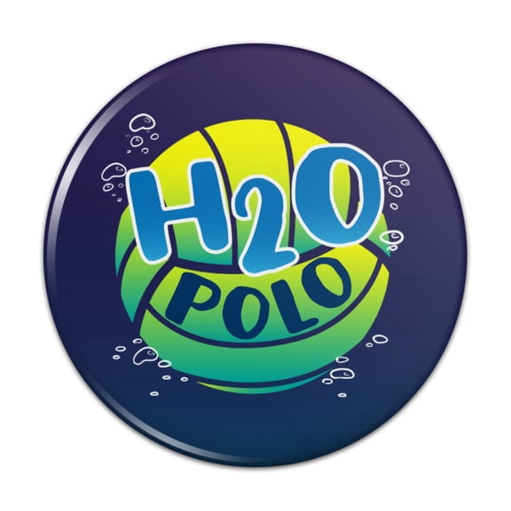 Water Polo Ball H2O Pinback Button Pin