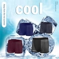 thumbnail image 3 of Bóxer de seda de hielo para hombre, ropa interior de malla, transpirable, deportiva, talla grande, 2023, 3 of 4