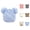Light Blue, variant on Bear Knit Double Pom-Pom Beanie Hat - Baby Warm Woolen Caps For Newborns, Cute Cartoon Style For Autumn Winter Daily Wear Accessories & Toddler Shower Gift Ideas