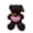 Brown, variant on Brown 2026 Valentine'S Day Plush Heart Bear With Golden Ribbon Soft-Fabric Texture For Cozy Decor Thoughtful Present For Special Occasions Hug Me Accessory