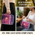 thumbnail image 4 of ZUXONGSY Paint Starry Night Print Bible Cover Case for Women Large Bible Carrier Multifunctional ChuZU Bag with Handle Scripture Bag for Daily Use, 4 of 7