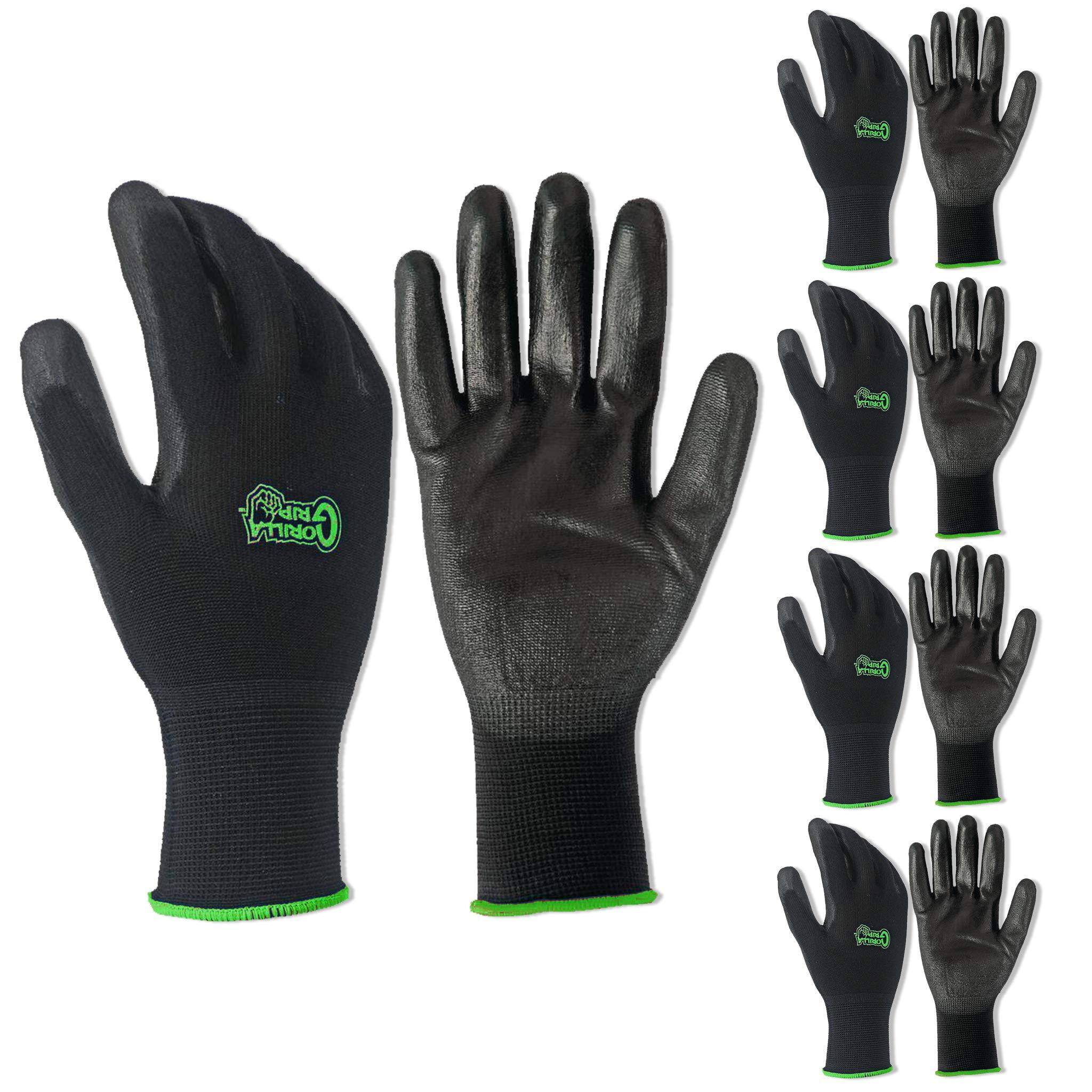 5 PACK Gorilla Grip Gloves Small NEW
