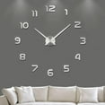 thumbnail image 1 of 3D Large Modern DIY Wall Clock, 1 of 6