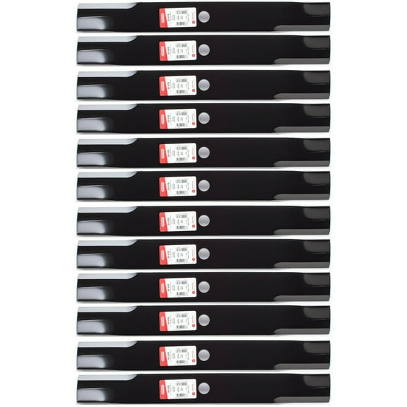 12PK Oregon 91-078 Blades for 60" John Deere M128485 M144196 M168223 60" Z Trac 7 Iron