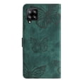 thumbnail image 2 of Compatible with Samsung Galaxy A22 4G Embossed Butterfly Case with Wallet and Kickstand Cover, 2 of 5