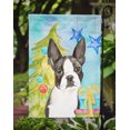 thumbnail image 3 of Carolines Treasures CK1886GF Christmas Tree Boston Terrier Garden Size Flag, 3 of 3