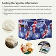 thumbnail image 5 of Coolnut Koi Fish with Clouds Foldable Storage Basket for Shelves, Collapsible Sturdy Storage Bin with Handles, Canvas Storage Cube for Organizing Closet 2PCS Decor Gifts, 5 of 7