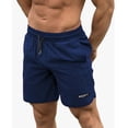 thumbnail image 5 of Men's Fitness Running Pants Summer Black Stretch Breathable Cool Shorts, 5 of 5