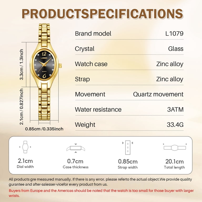 SKMEI Women's Small Gold Oval Watch with Waterproof Design photo 3