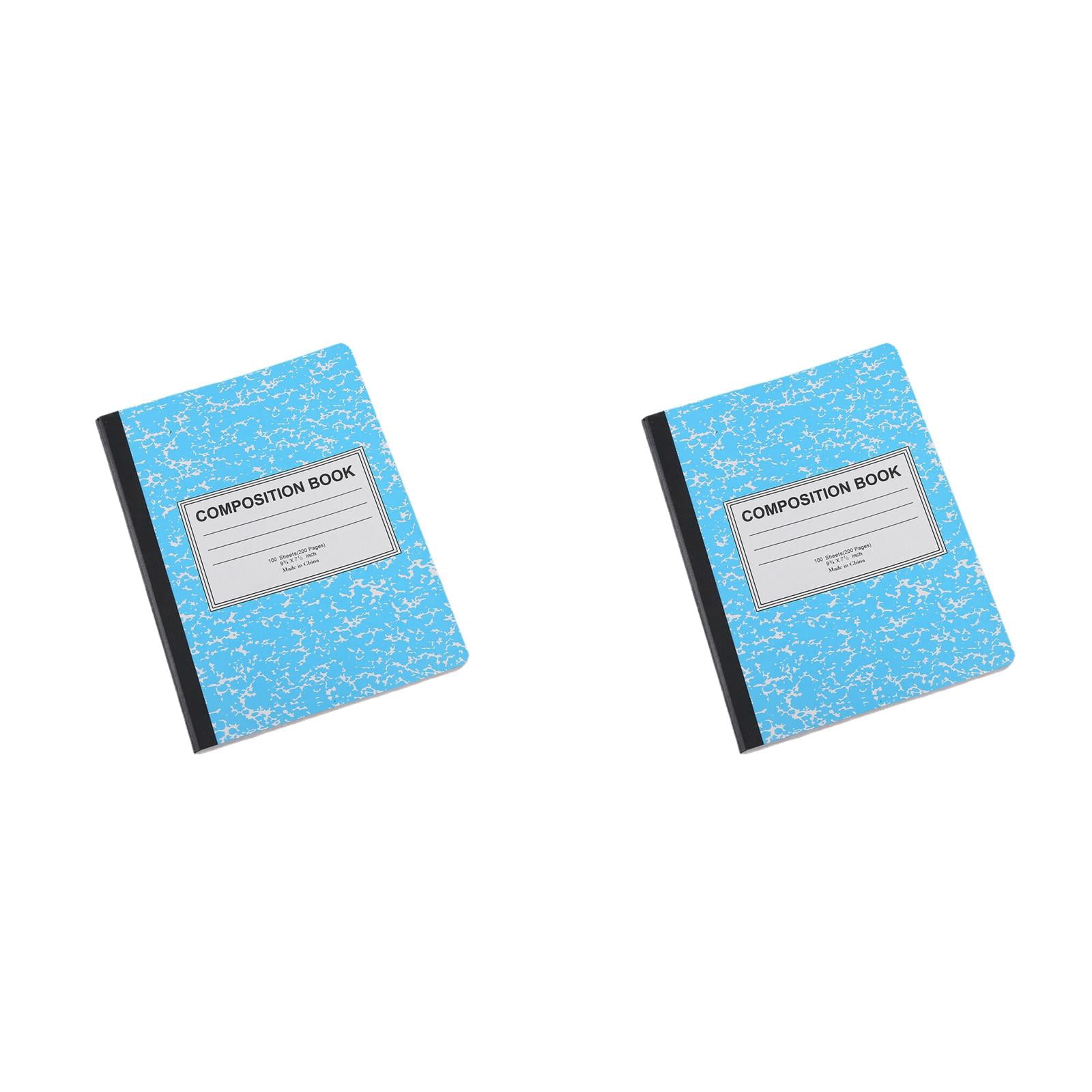 AKEGAMN Clearance! Wide Ruled Notebook Composition Notebooks Wide Ruled Composition Book Wide Notebook PaperSewn Binding Cover Assorted Colors Feela Wide Ruled Composition Notebooks would be perfect
