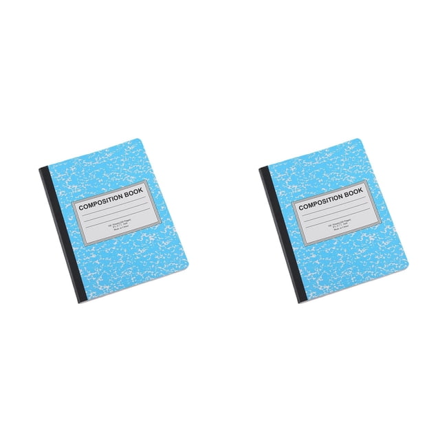 AKEGAMN Clearance! Wide Ruled Notebook Composition Notebooks Wide Ruled Composition Book Wide Notebook PaperSewn Binding Cover Assorted Colors Feela Wide Ruled Composition Notebooks would be perfect