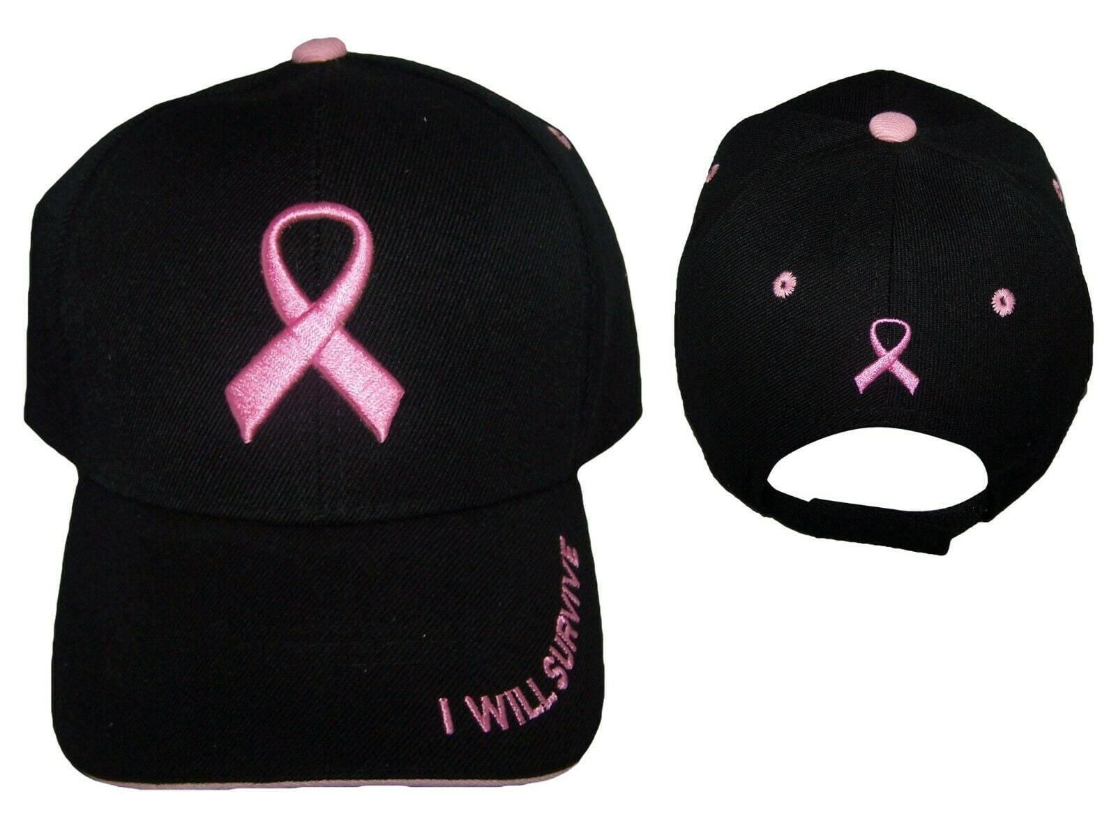 Black ATF Embroidered Baseball Cap Hat