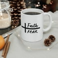 thumbnail image 4 of White Ceramic Coffee Cup, Coffee Mug, Bible Scripture, Positive Cup, Coffee Cup For Work, 4 of 11