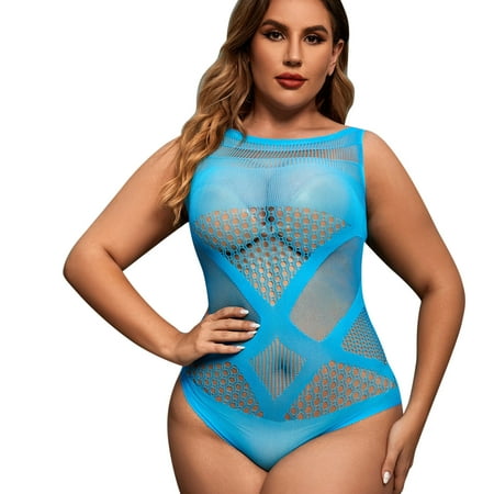 Yuhangmm Women Sexy Lingerie Sexy Lace Seductive Pajamas Hot Hollow Out Lace Up Nightdress Sexy Body Stockings Lingerie