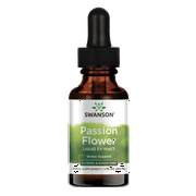 Swanson Passion Flower Liquid Extract (Alcohol- and Sugar-Free) 1 fl oz Liquid