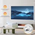 thumbnail image 4 of Projecteur Android Portable Supporte Bluetooth 245G 18 Go HDMI Mise au Point Automatique Cinéma Maison Projecteur Vidéo, 4 of 5