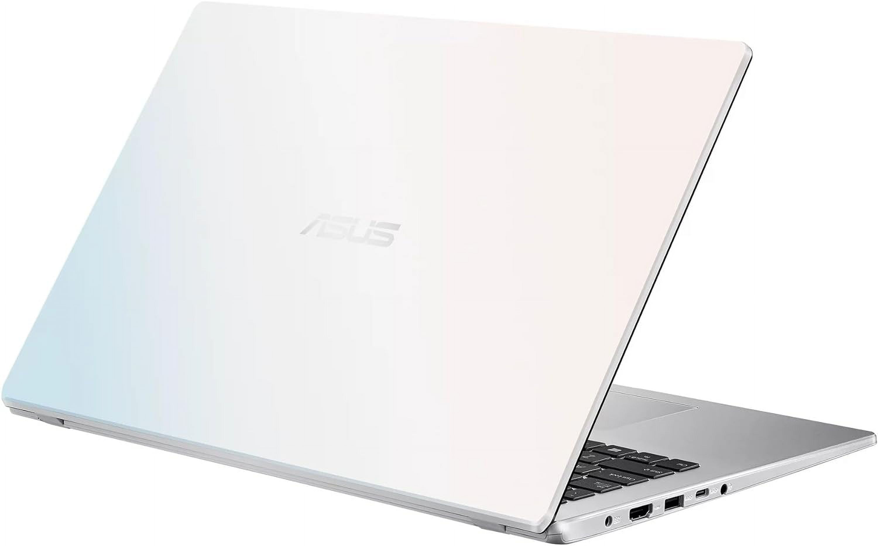 ASUS L510 Laptop, 15.6" FHD Display, Intel Celeron N4020, 4GB RAM, 128GB eMMC Storage, Backlit Keyboard, 1-Year Microsoft 365, Win11 HS, White + Tigology Accessories