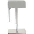 thumbnail image 4 of TOV Furniture Seville 25" Adjustable Fabric Barstool in Light Gray, 4 of 10